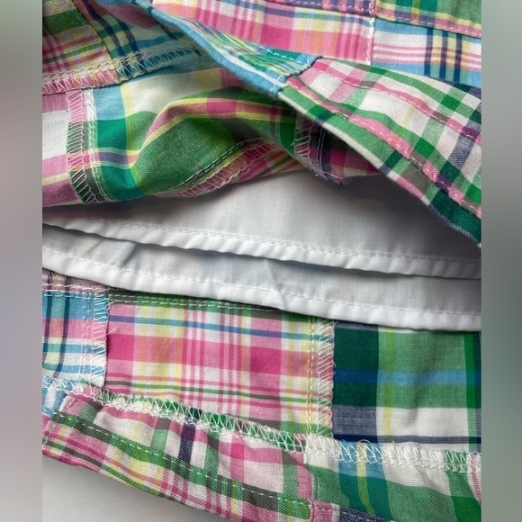 NWT Maggie Breen Angel Sleeve Top with Madras Skirt Set - Picture 4 of 5